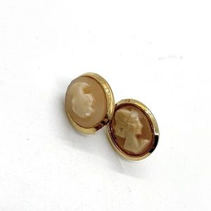 Genuine Cameo Studs